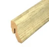 Sockelleiste, Schneekiefer -Heimtextildekoration Sockelleiste4cm Zubehoer holzdekor schneekiefer 4x250 per