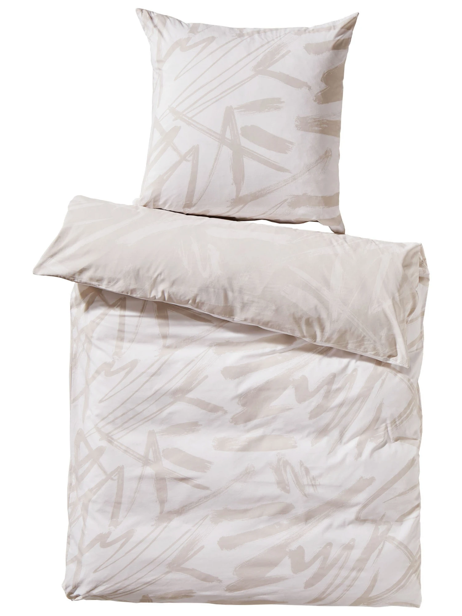 Bettwäsche, Taupe 4 Bettwäsche, Taupe – Bild 2