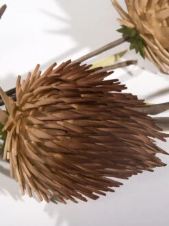 Kunstblume, Lila -Heimtextildekoration Softflower Kunstblume Braun Lila 15x94 lup