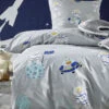 Kinderbettwäsche, Grey 2 Kinderbettwäsche, Grey -Heimtextildekoration SpaceStar Bettwaesche Grau Grey 135x200 mil