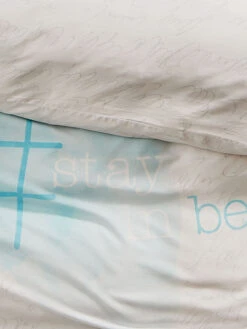 Bettwäsche, Azur -Heimtextildekoration StayInBed Bettwaesche hellblau Azur 135x200 lup