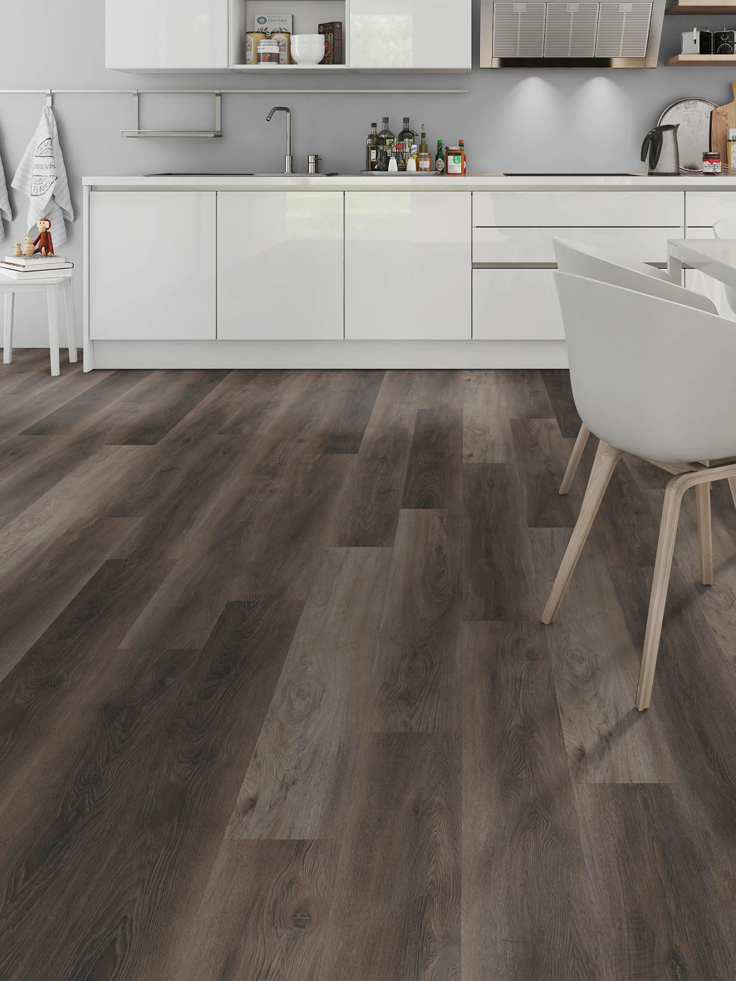 Vinylboden, Walnut Brown 050 3 Vinylboden, Walnut Brown 050