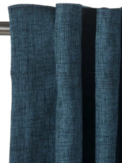 Vorhang Mit Gardinenband, Petrol -Heimtextildekoration Sunna Gardine VerdeckteSchlaufe Blau Petrol 140x245 lup1