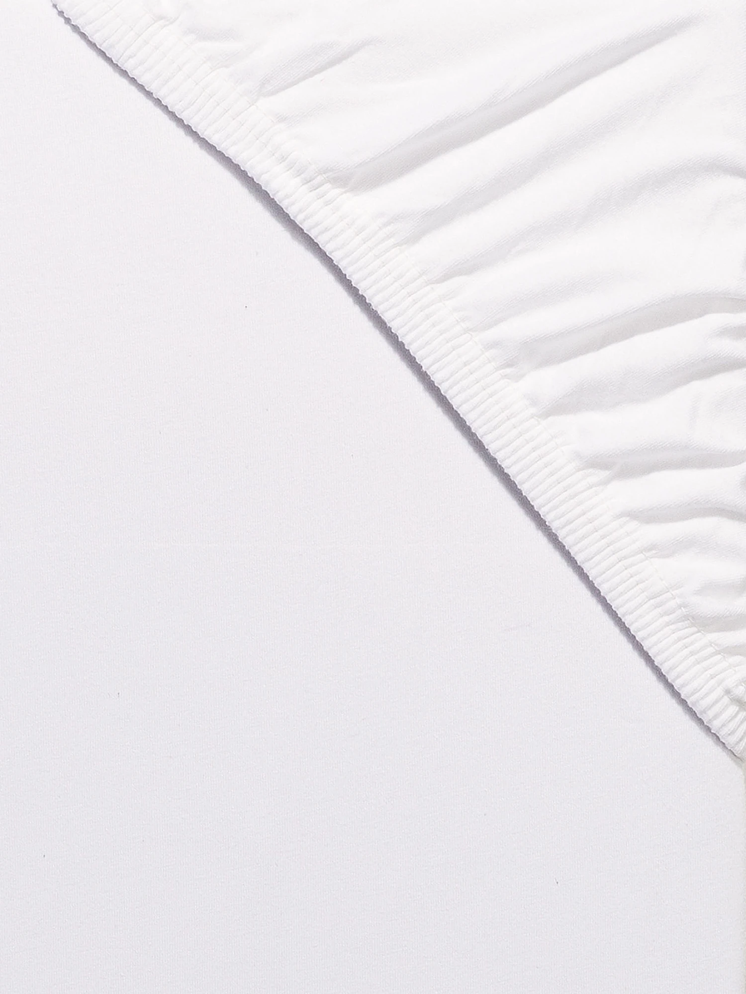 Spannbetttuch, Weiss 5 Spannbetttuch, Weiss – Bild 3