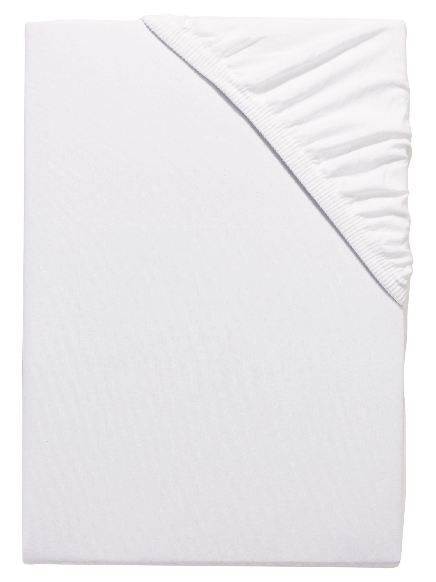 Spannbetttuch, Weiss 4 Spannbetttuch, Weiss – Bild 2