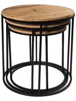 Tisch, Natural 9 Tisch, Natural -Heimtextildekoration TablePeck Tisch Braun Natural Set