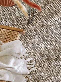 Outdoor-Teppich, Sand 11 Outdoor-Teppich, Sand -Heimtextildekoration Talagante Flachgewebeteppich Beige Sand 120x170 spar