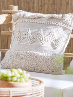 Kissen, Nature -Heimtextildekoration Talamanca Kissen Creme Nature 45x45 mil2