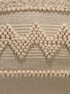 Kissen, Nature -Heimtextildekoration Talamanca Kissen Weiss Offwhite 45x45 lup