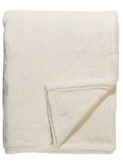 Decke, Creme -Heimtextildekoration Tampere Decke Hellbeige Creme 150x200 pla 207825