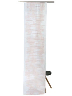 Flächenvorhang, Rost -Heimtextildekoration Tara Gardine Flaechenvorhang Rot Rost 60x245 pla2