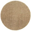 Hochflor-Teppich, Sand -Heimtextildekoration Tenderness Uniteppich beige sand rund pla