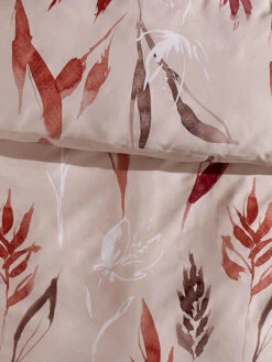 Satin-Bettwäsche, Braun/Bunt 7 Satin-Bettwäsche, Braun/Bunt -Heimtextildekoration Teneri Bettwaesche Beige BraunBunt 135x200 lup