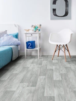 Vinyl-Rollenware, Eiche Grau 997L