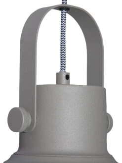 Hängeleuchte, Sand Grey -Heimtextildekoration Timelessi Haengeleuchte Grau SandGrey 25x25x183 lup