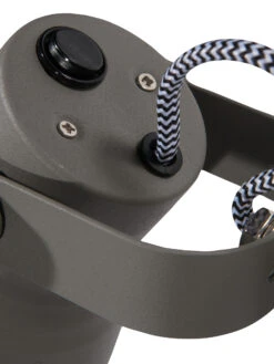 Tischleuchte, Sand Grey -Heimtextildekoration Timelessi Tischleuchte Grau SandGrey 16x28x46 lup2