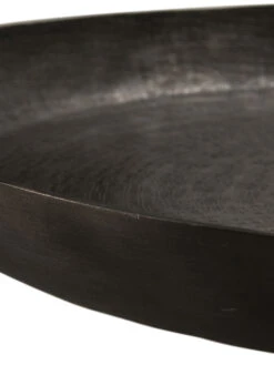 Deko-Tablett, Graphit -Heimtextildekoration Tiny DekoTablett Dunkelgrau Graphit 45x45x42C5 lup