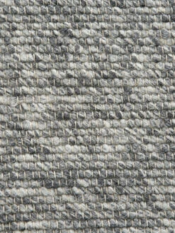 Handweb-Teppich, Dark Grey -Heimtextildekoration Tjaellmo HandwebTeppich Dunkelgrau DarkGrey 200rund lup