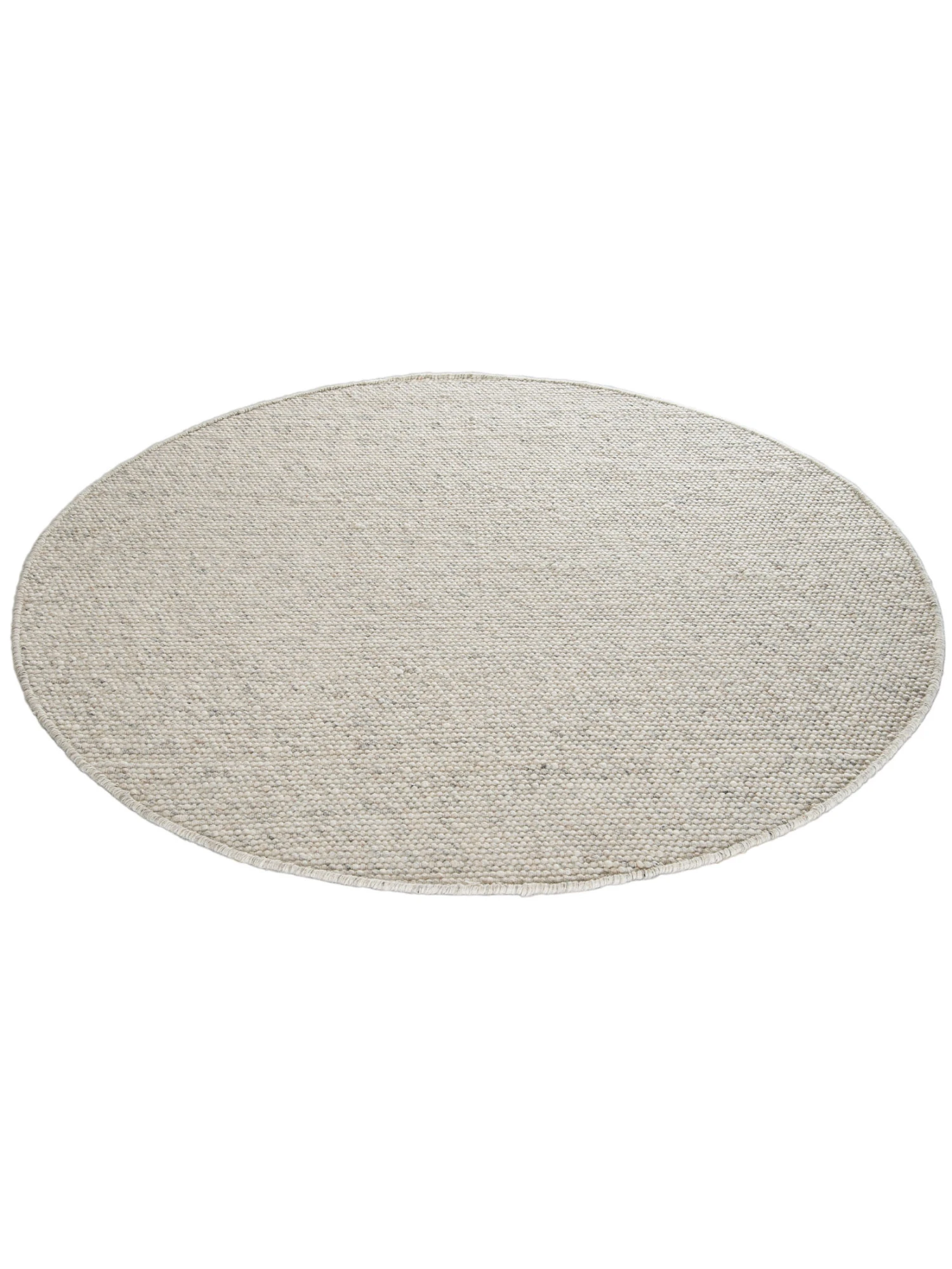 Woll-Teppich, Beige 5 Woll-Teppich, Beige – Bild 3