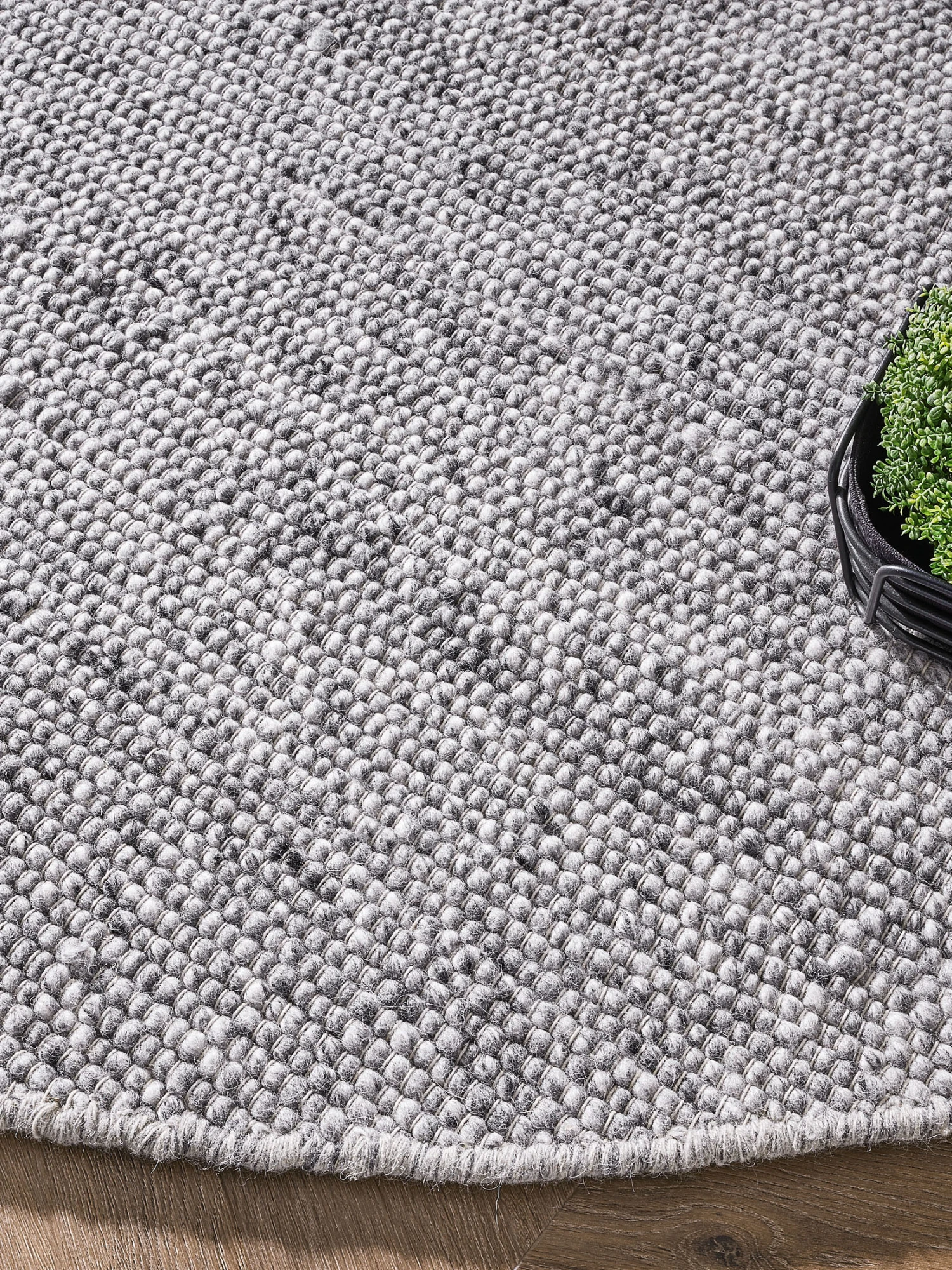 Woll-Teppich, Grey 7 Woll-Teppich, Grey – Bild 5