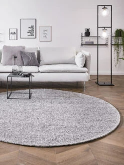 Woll-Teppich, Grey