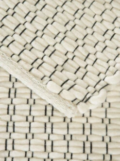 Woll-Teppich, White 11 Woll-Teppich, White -Heimtextildekoration Toftlund WollTeppich Weiss White 170x240 wel