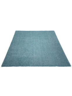 Hochflor-Teppich, Türkis 8 Hochflor-Teppich, Türkis -Heimtextildekoration Touch UniTeppich blau tuerkis 160x230 fper