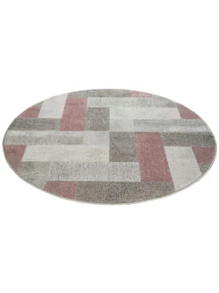 Moderner Teppich, Berry 8 Moderner Teppich, Berry -Heimtextildekoration UrbanMaze DesignerTeppich Rot Berry 160rund fper