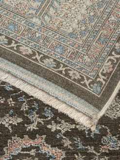 Vintage-Teppich, Silver-Blue 13 Vintage-Teppich, Silver-Blue -Heimtextildekoration Valdiva VintageTeppich Grau SilverBlue 200x290 wel