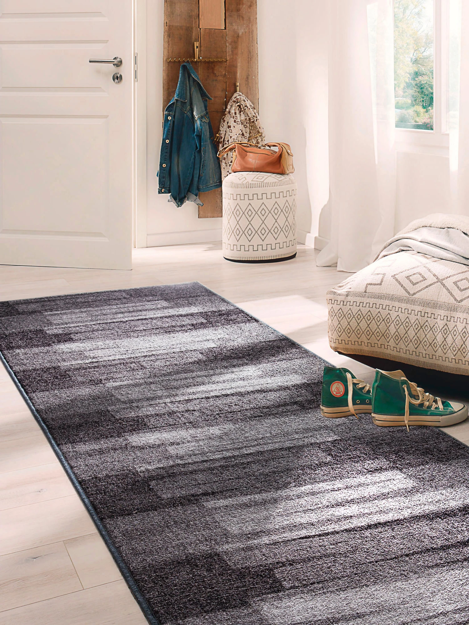 Läufer, Anthrazit 3 Läufer, Anthrazit