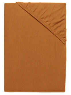 Spannbetttuch, Cognac