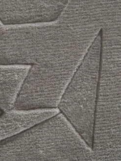 Moderner Teppich, Grey 9 Moderner Teppich, Grey -Heimtextildekoration Villamar DesignerTeppich Grau Grey 200rund lup