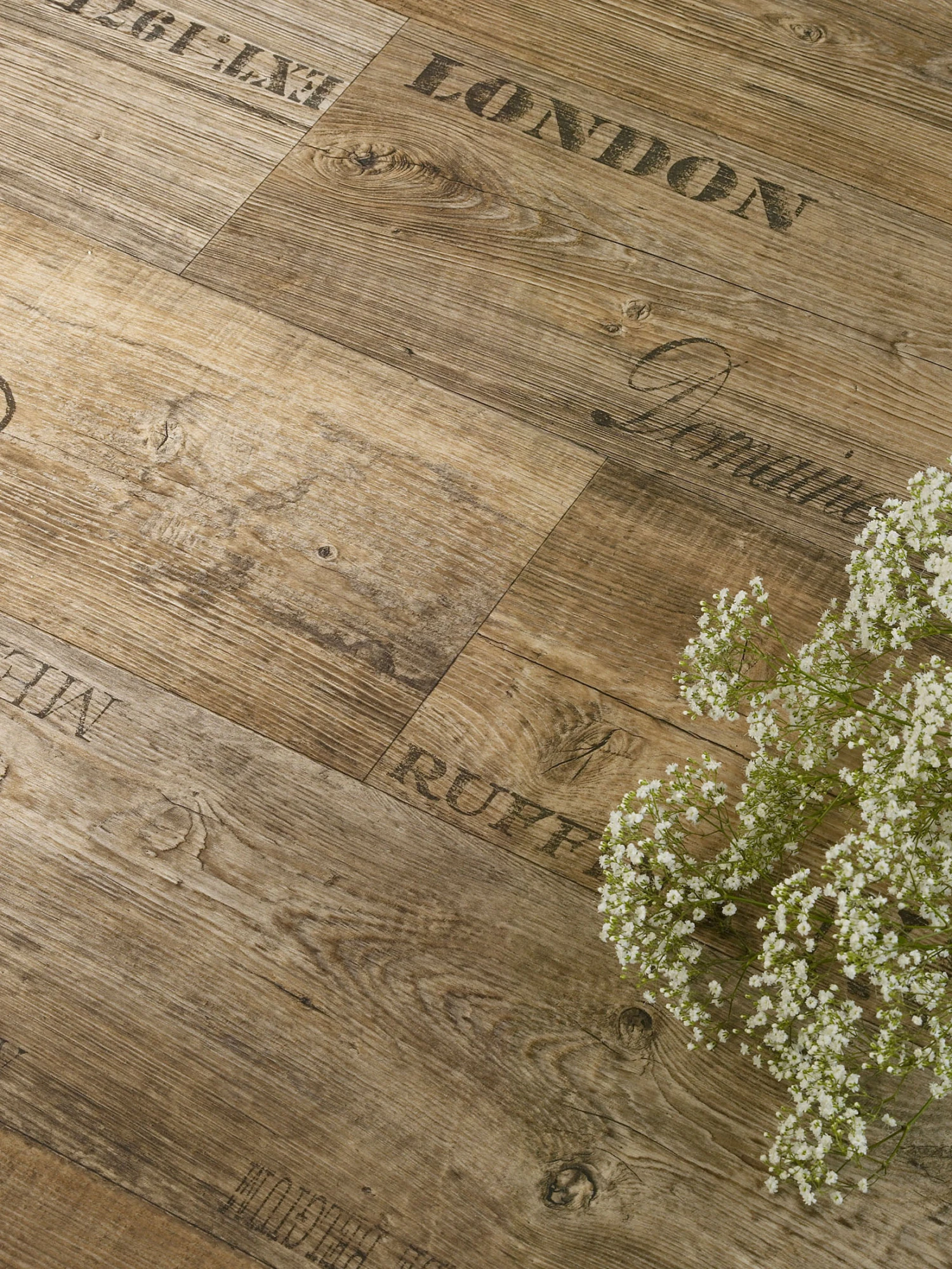 Vinyl-Rollenware, Eiche Dunkel 4 Vinyl-Rollenware, Eiche Dunkel – Bild 2