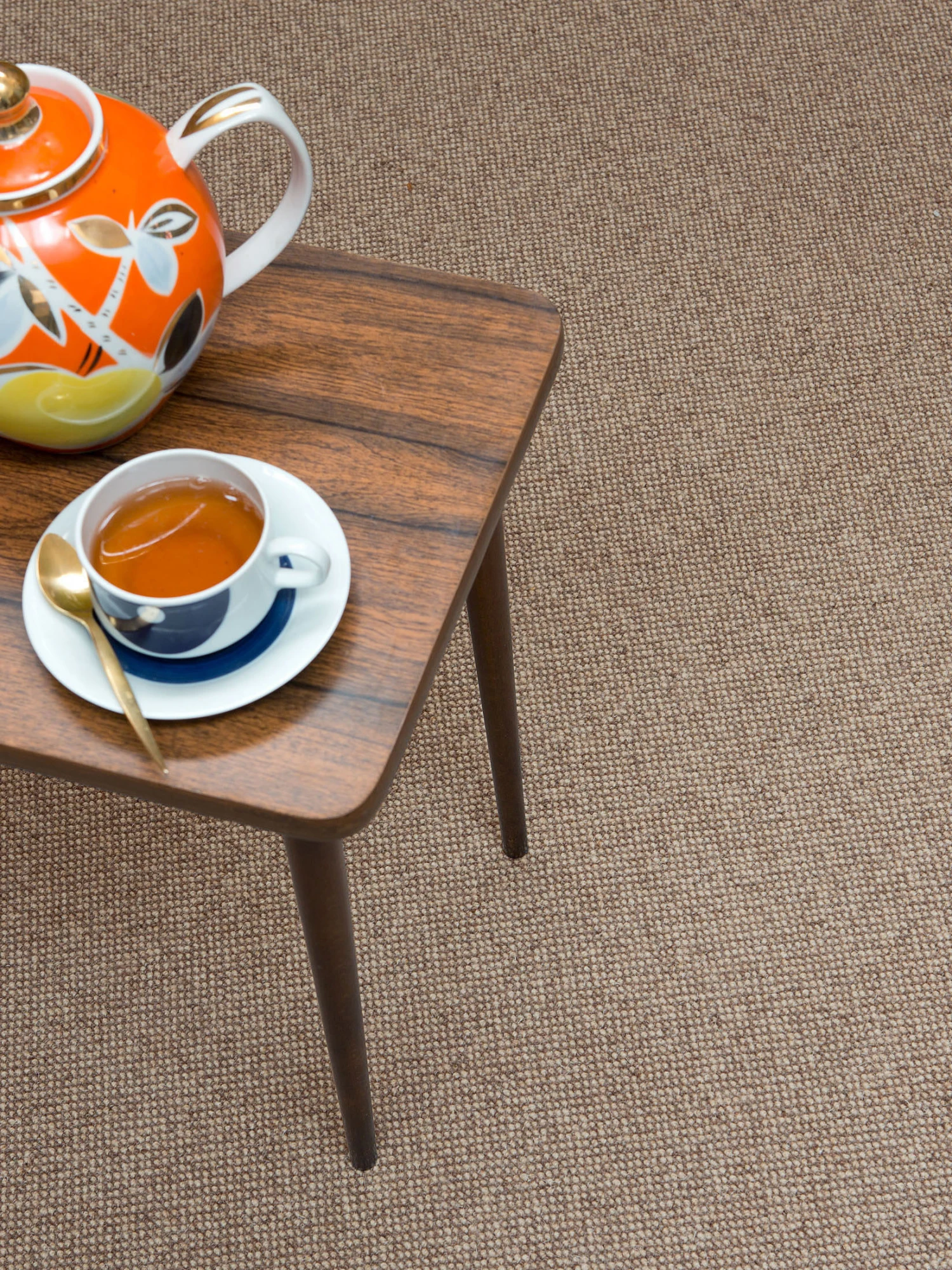 Woll-Teppichboden, Mocca 3 Woll-Teppichboden, Mocca