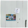 Memo Board, Weiss 2 Memo Board, Weiss -Heimtextildekoration WoddenMemory MemoBoard Weiss 50x50 pla2