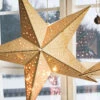 Hänger, Beige -Heimtextildekoration Woodstar Weihnachtsdekoration Beige 60x60 mil