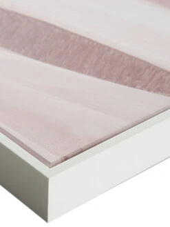 Leinwand-Druck-gerahmt, Hellbeige -Heimtextildekoration Wueste Druckgerahmt Grau Hellbeige 80x120 lup2