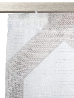 Flächenvorhang, Grau -Heimtextildekoration Ylva Gardine Flaechenvorhang Grau 60x245 lup1